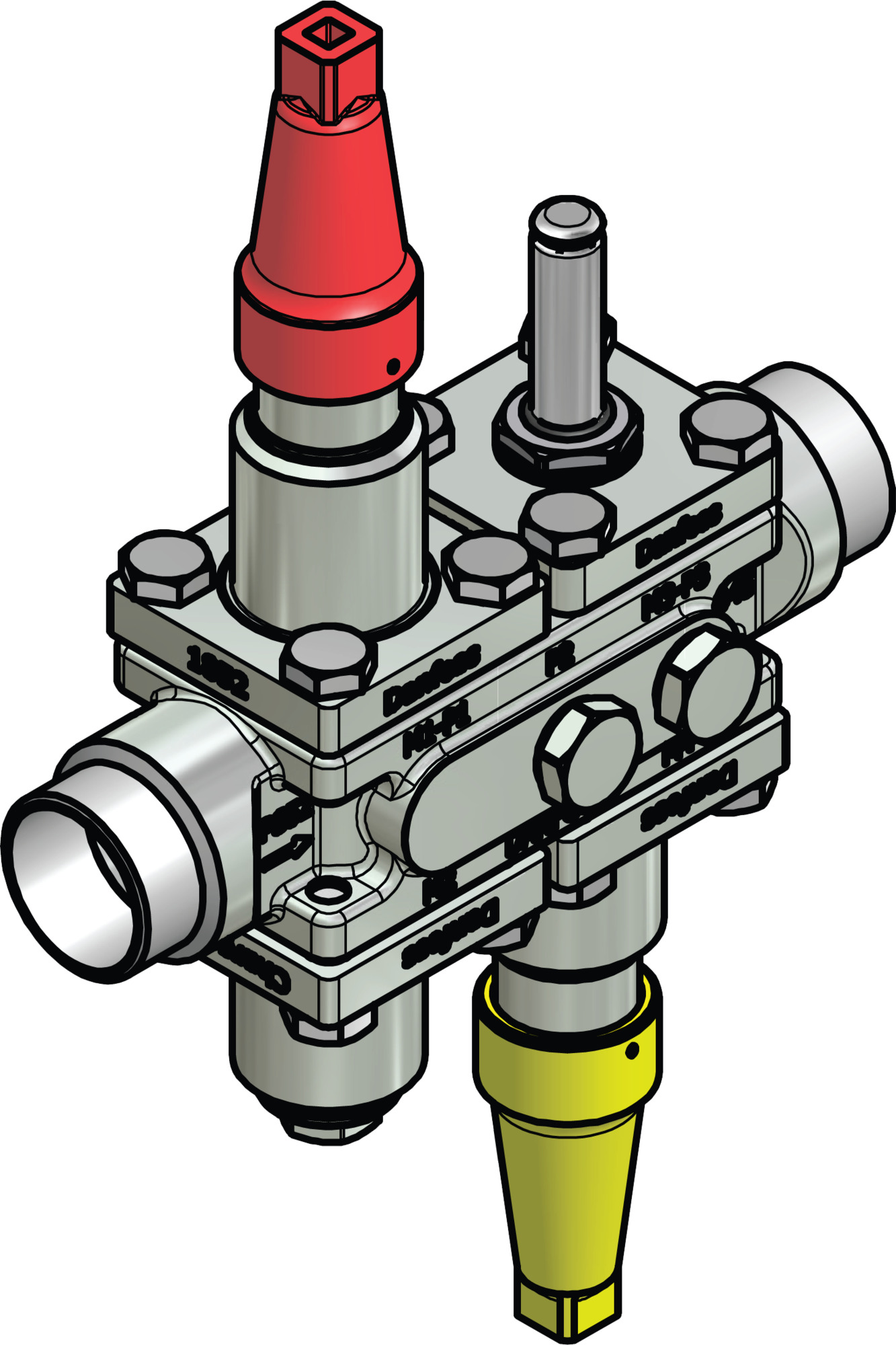 Danfoss Valve station, ICF 20-4-10RB, 32 mm