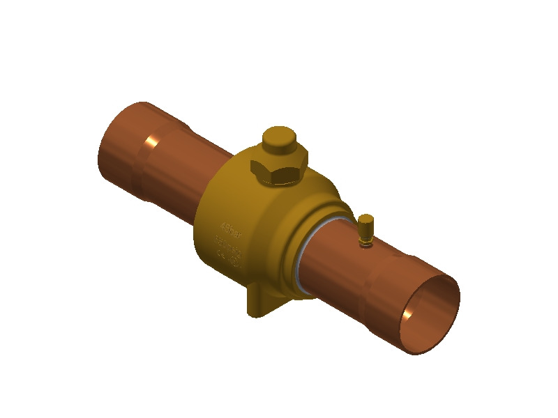 Danfoss Shut-off ball valve, GBC 67s