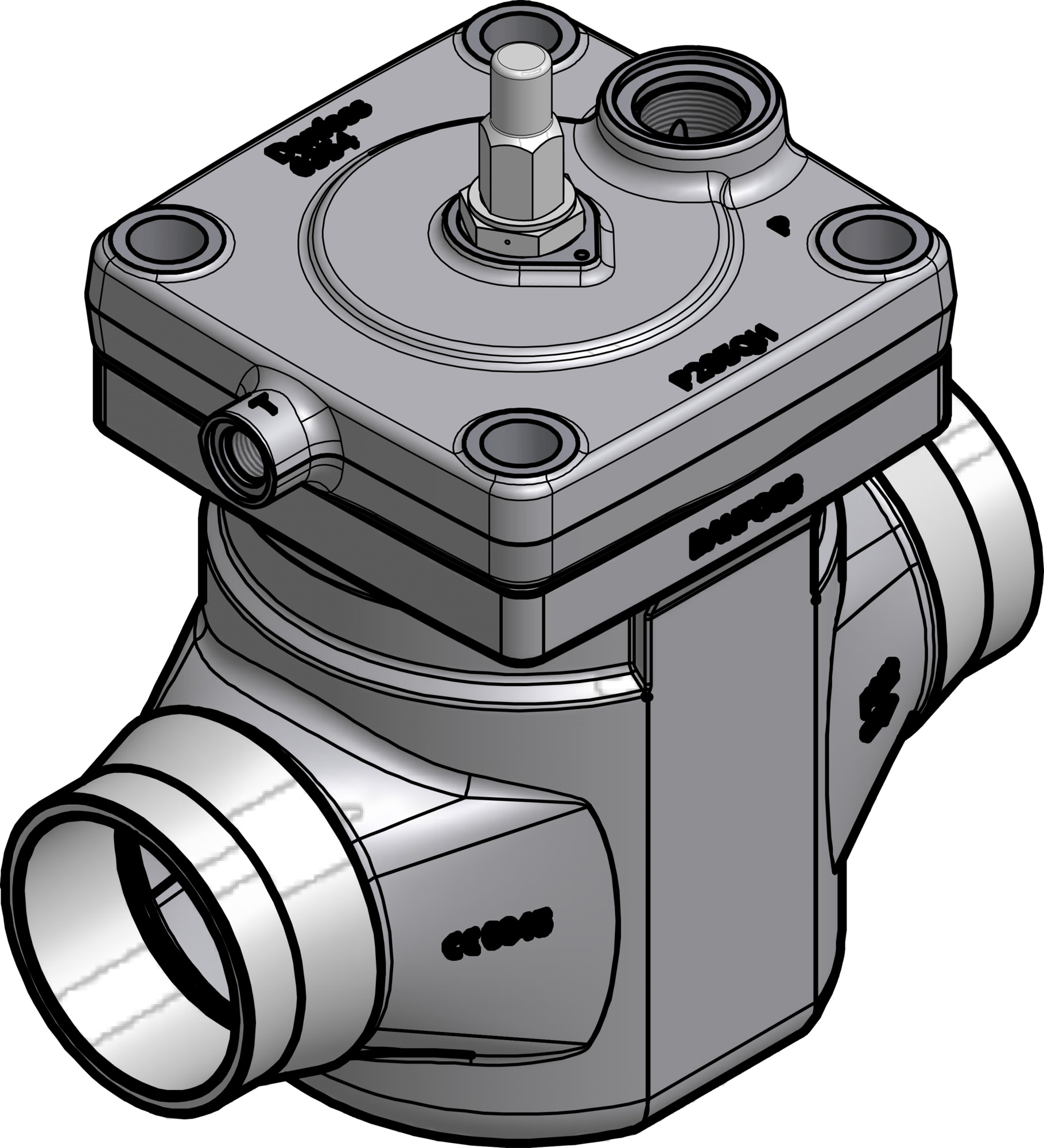 Danfoss Pilot operated servo valve