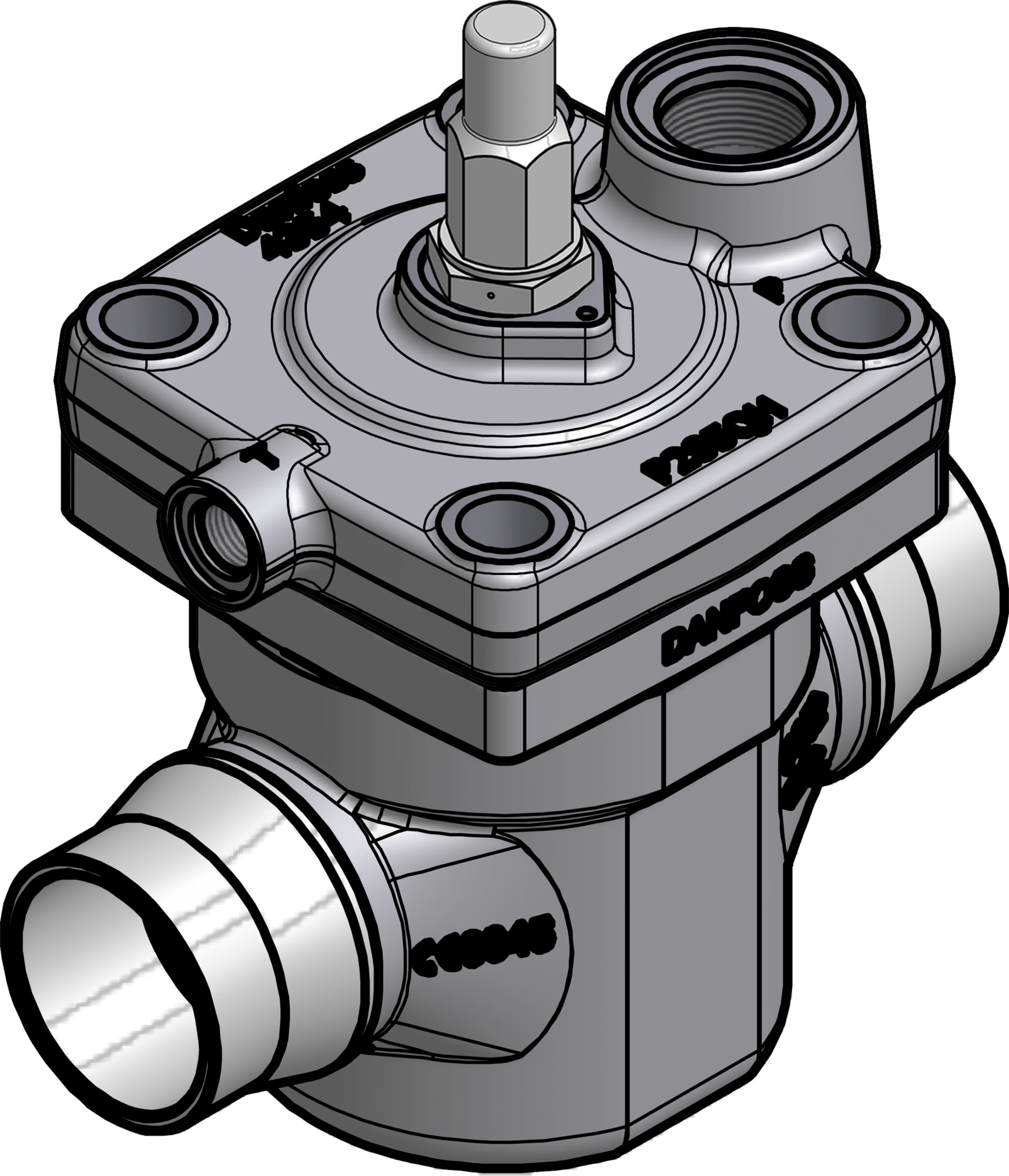 Danfoss Pilot operated servo valve