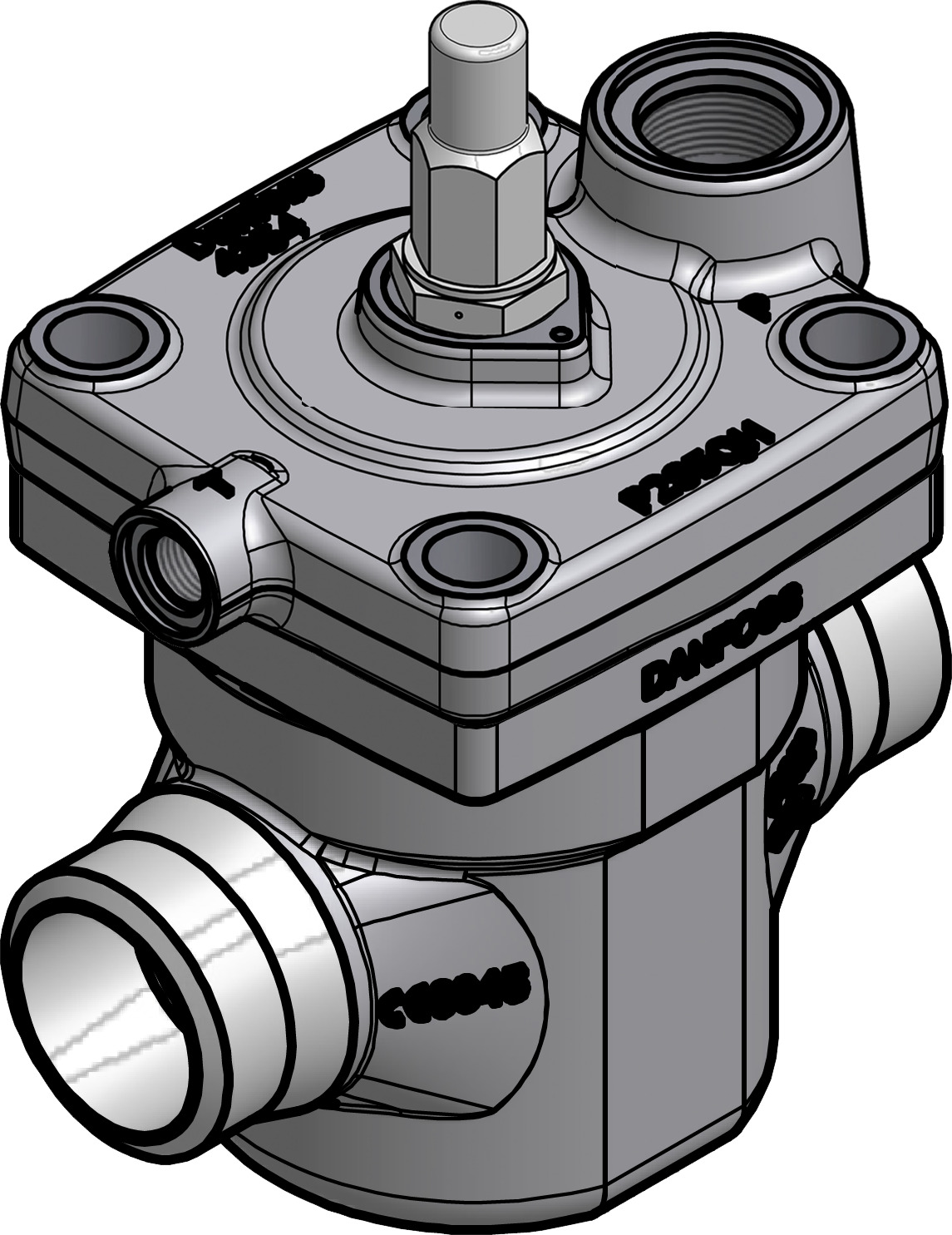 Danfoss Pilot operated servo valve, ICS 40