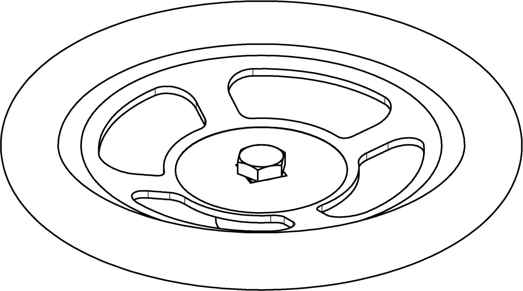 Danfoss Spare part, SVA 300, Handwheel