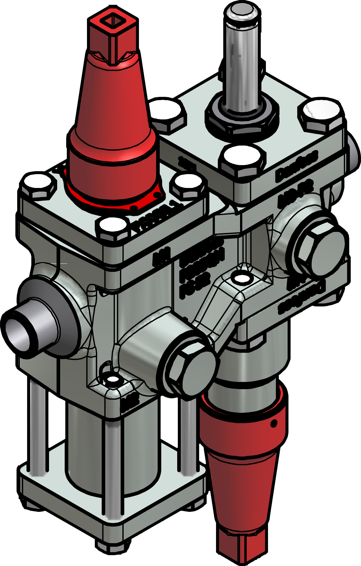 Danfoss Valve station, ICF 15-4-9, 15 mm