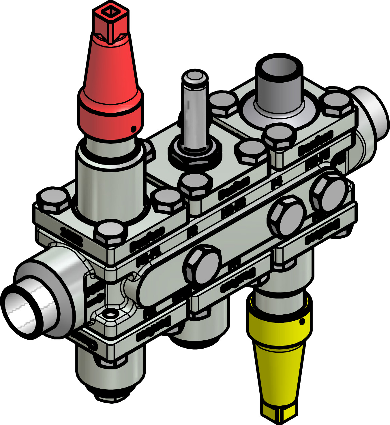 Danfoss Valve station, ICF 20-6-15RB, 25 mm