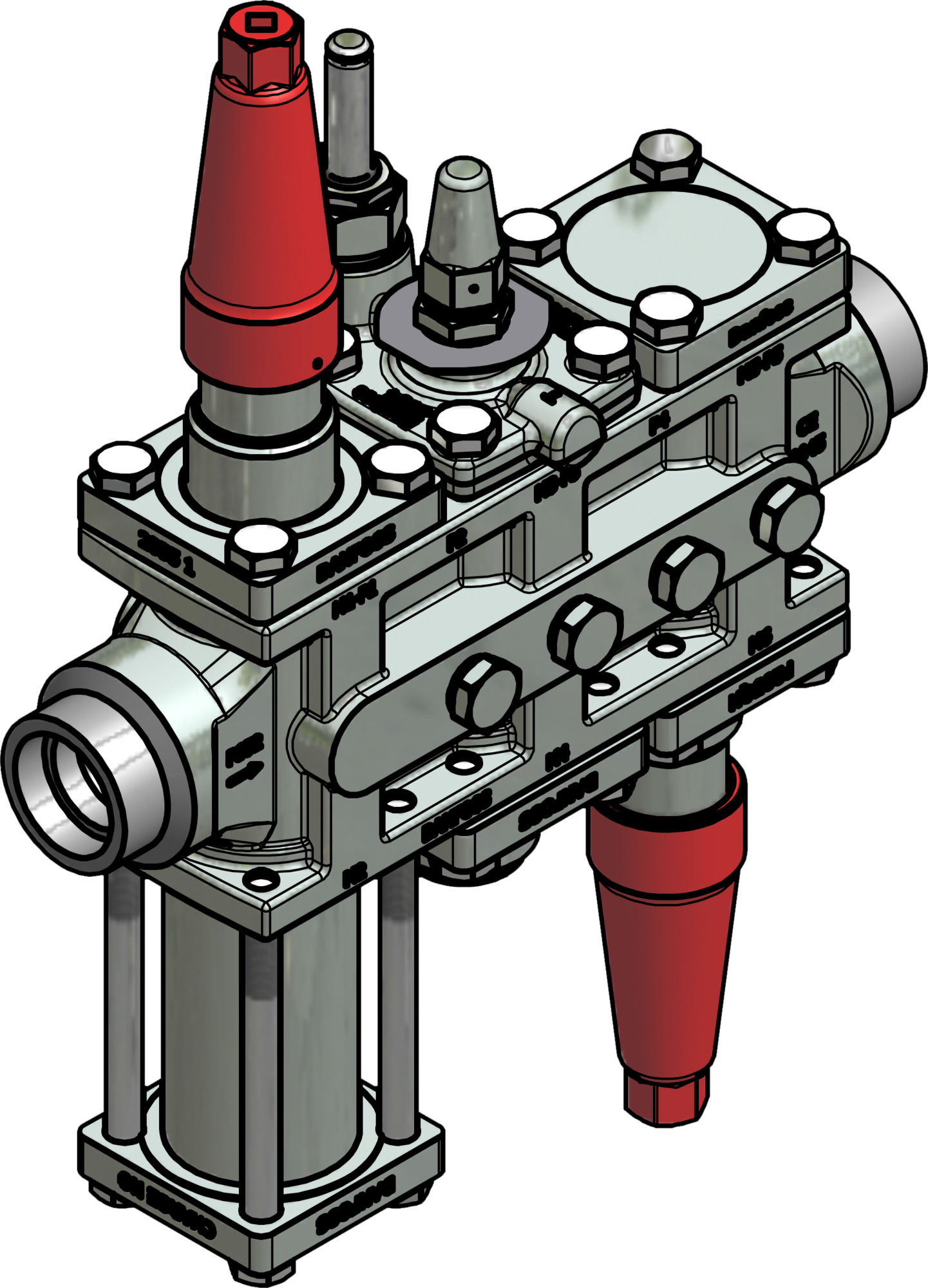 Danfoss Valve station, ICF 25-6-90, 32 mm