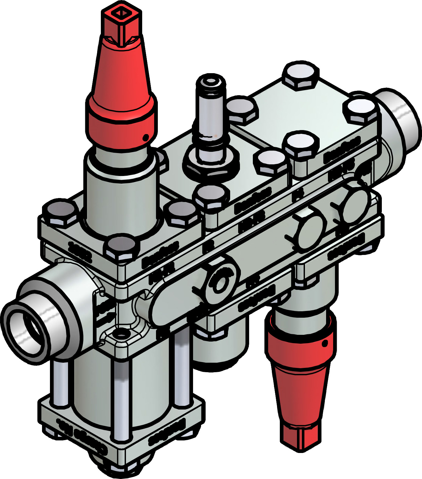 Danfoss Valve station, ICF 20-6-90, 20 mm