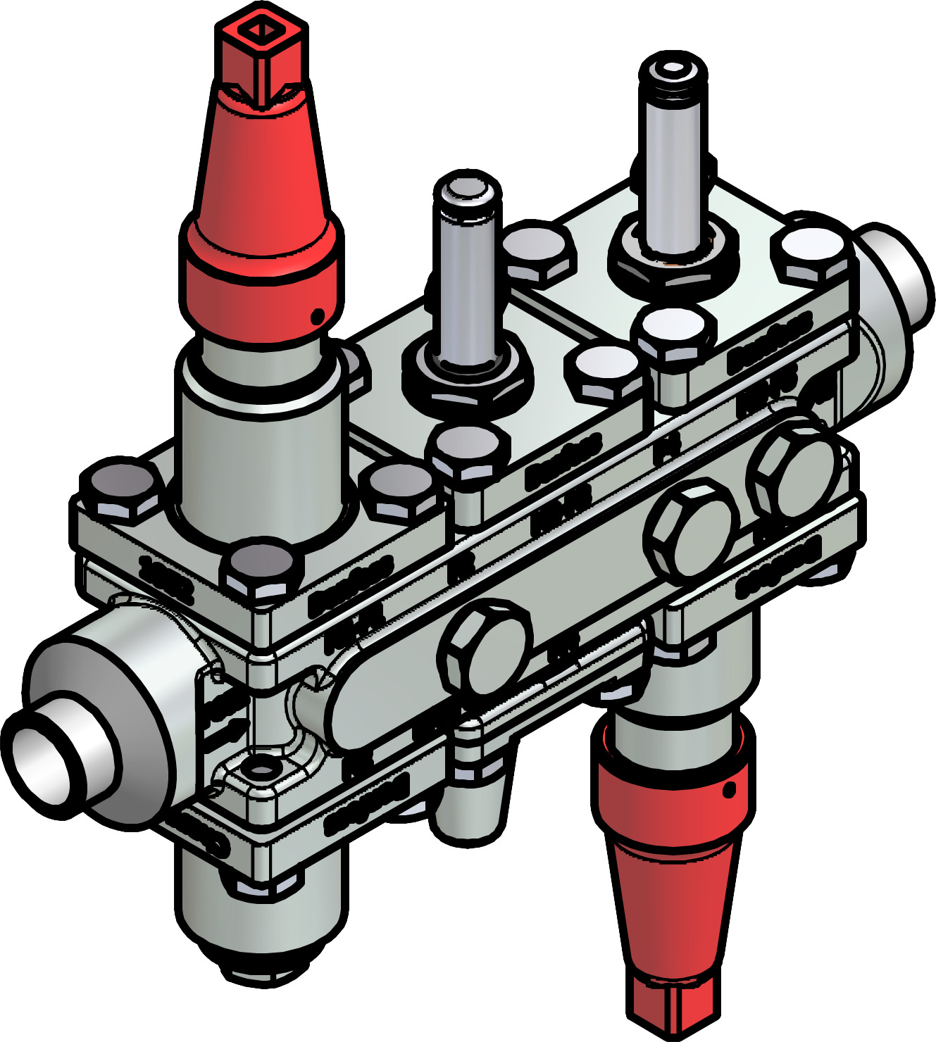 Danfoss Valve station, ICF 20-6-90, 20 mm