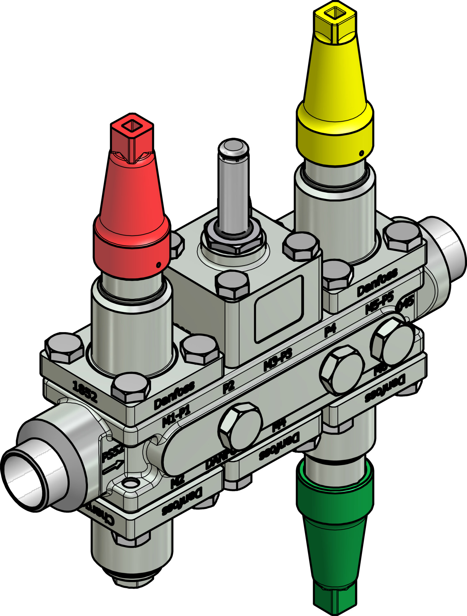 Danfoss Valve station, ICF 20-6-2HRB, 25 mm
