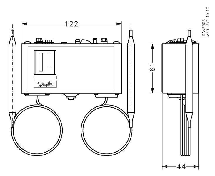 Danfoss Thermostat, KP98
