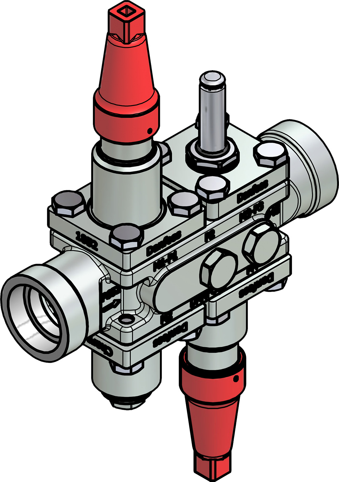 Danfoss Valve station, ICF 20-4-9, 32 mm