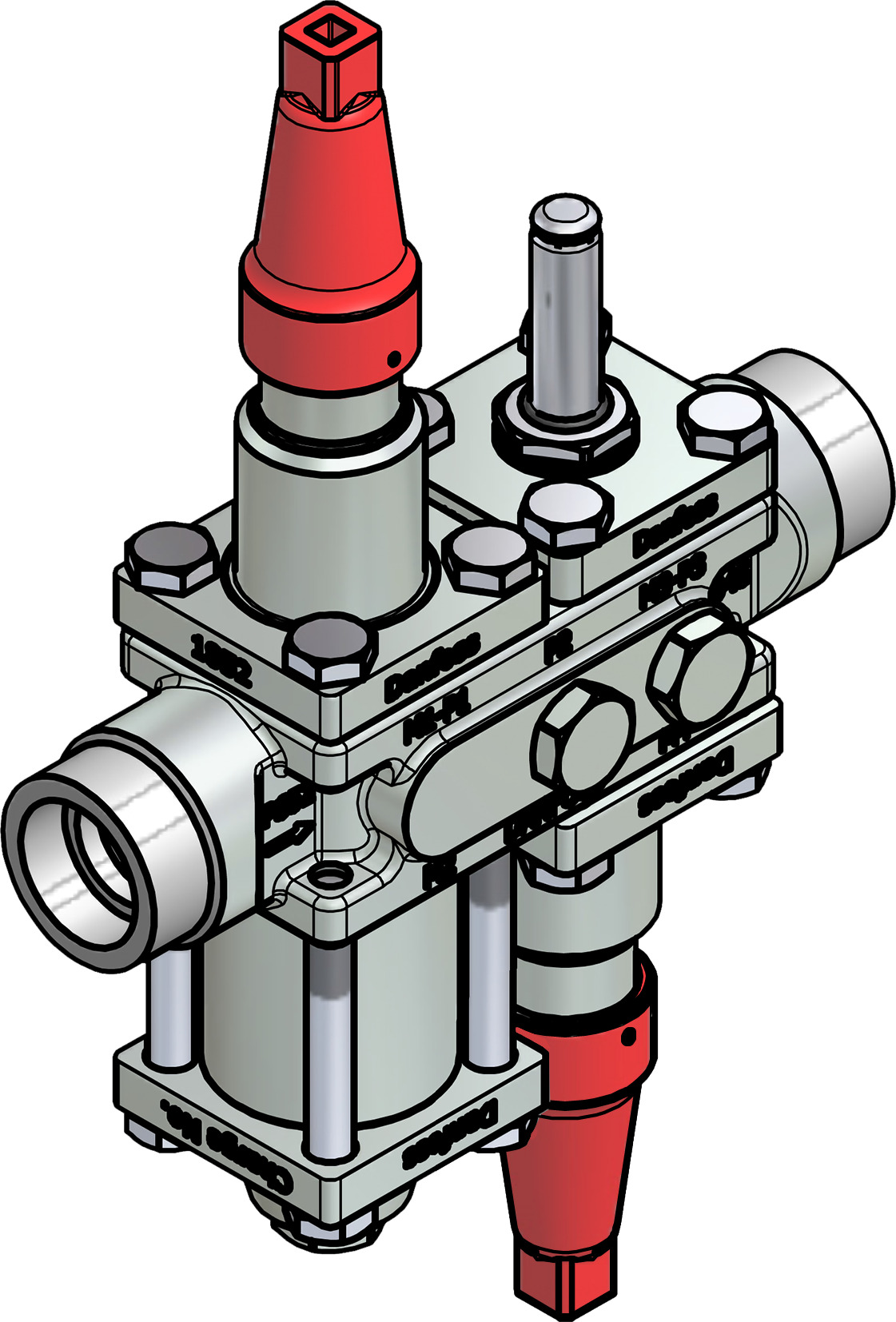 Danfoss Valve station, ICF 20-4-9, 25 mm