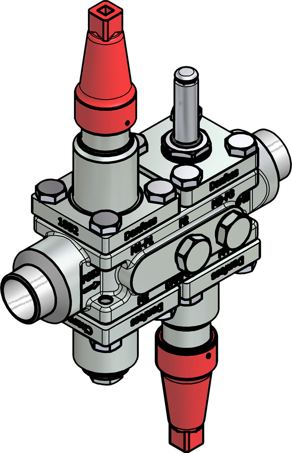 Danfoss Valve station, ICF 20-4-9, 25 mm