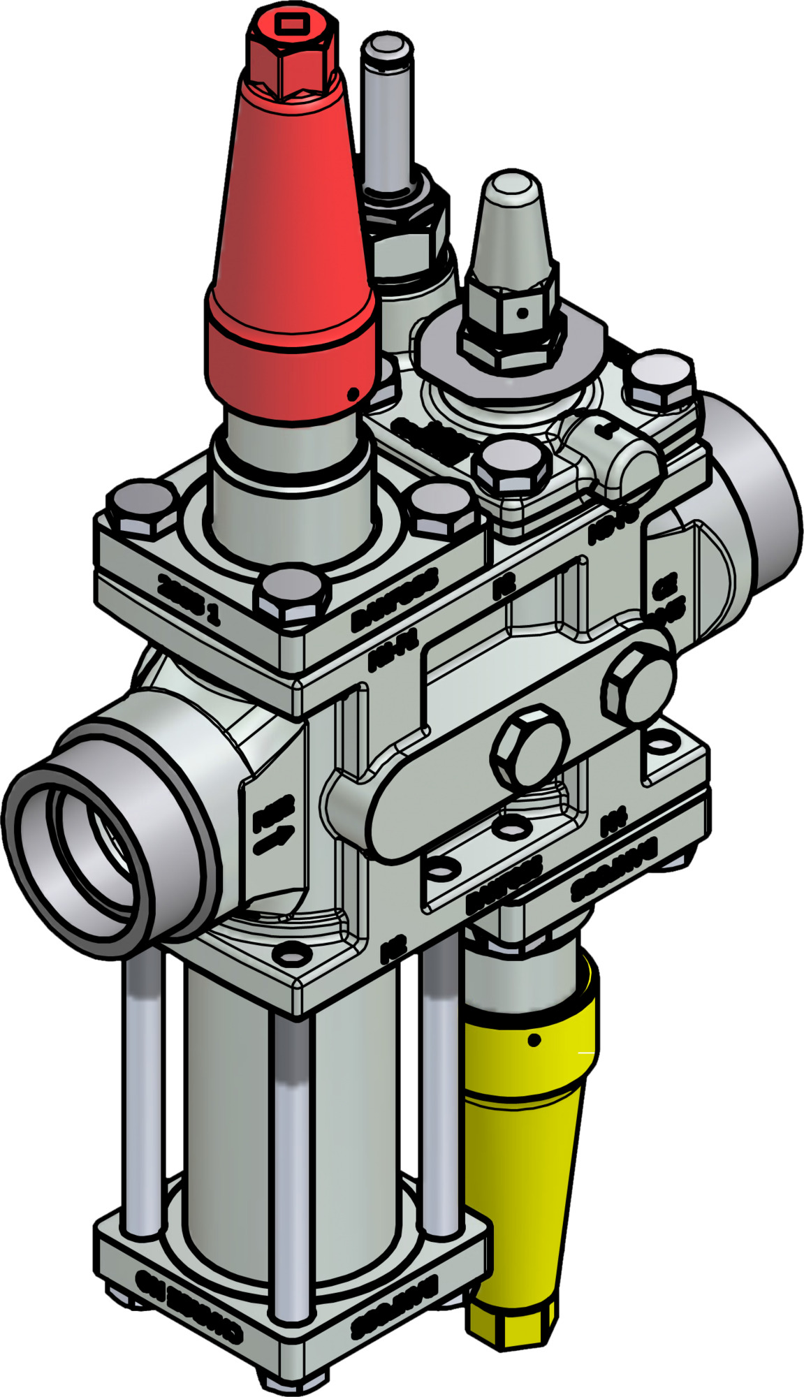 Danfoss Valve station, ICF 25-4-10RB, 40 mm