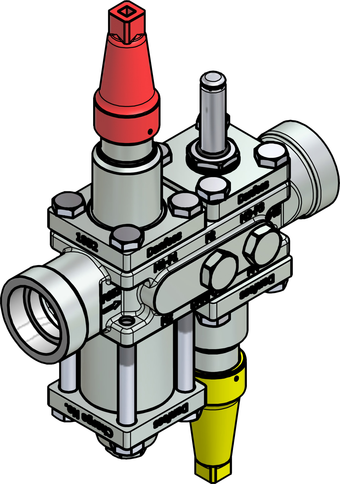 Danfoss Valve station, ICF 20-4-10RA, 32 mm