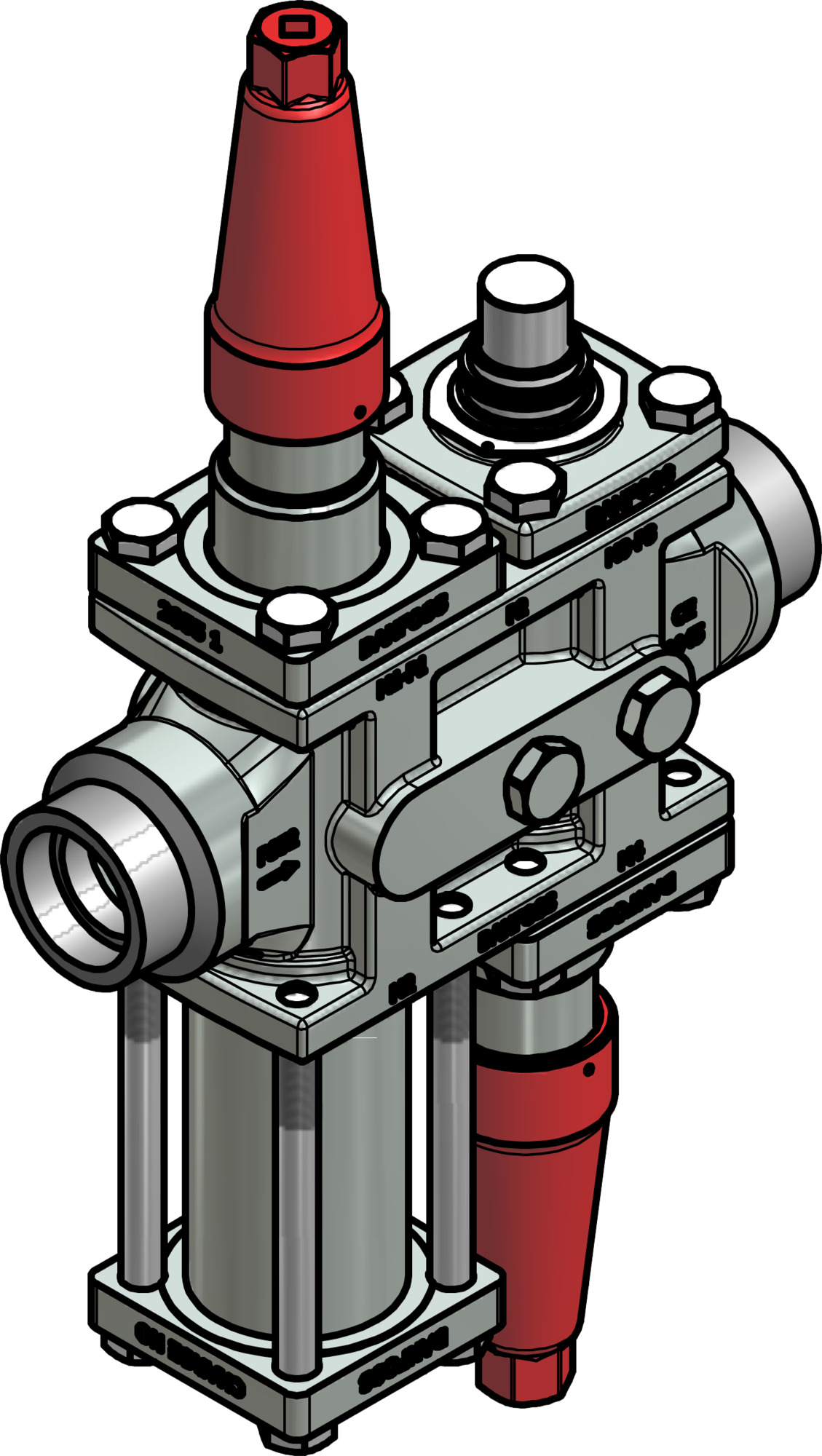 Danfoss Valve station, ICF 25-4-14MB, 40 mm