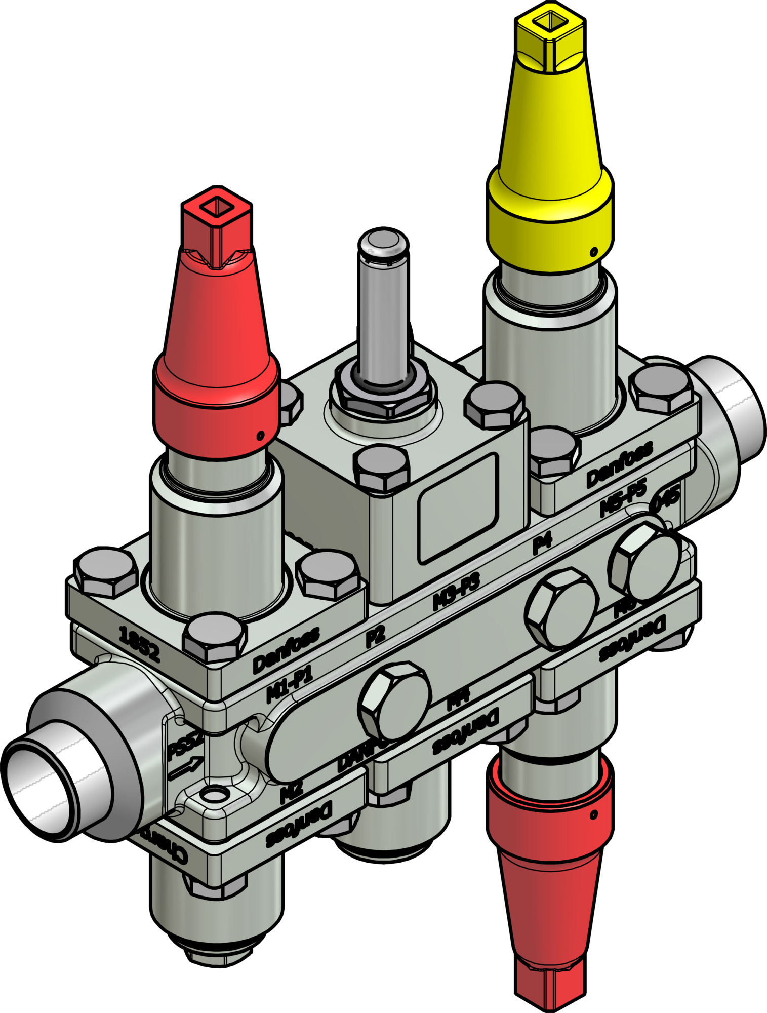 Danfoss Valve station, ICF 20-6-3HRB, 25 mm