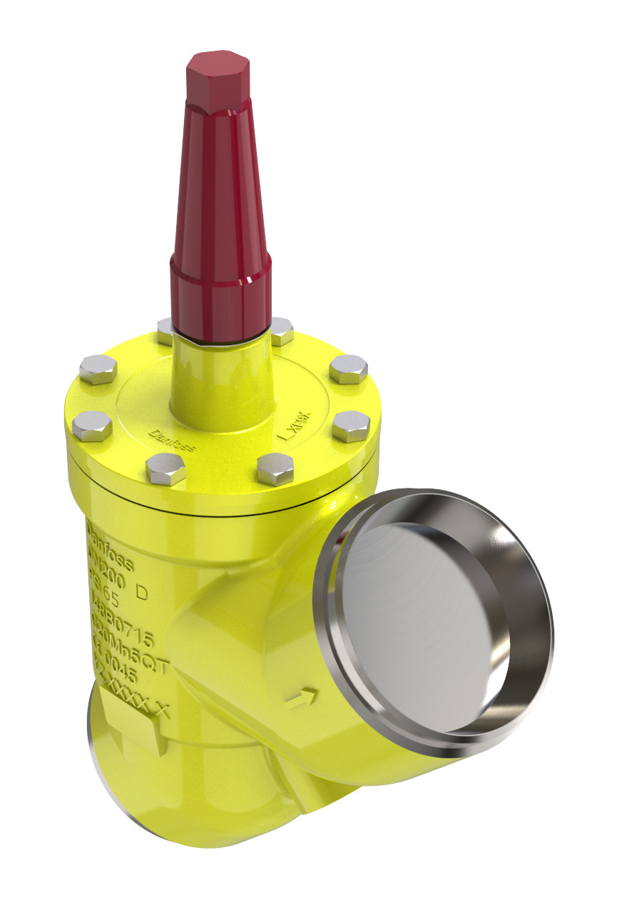Danfoss Shut-off valve, SVA-S 200, Steel