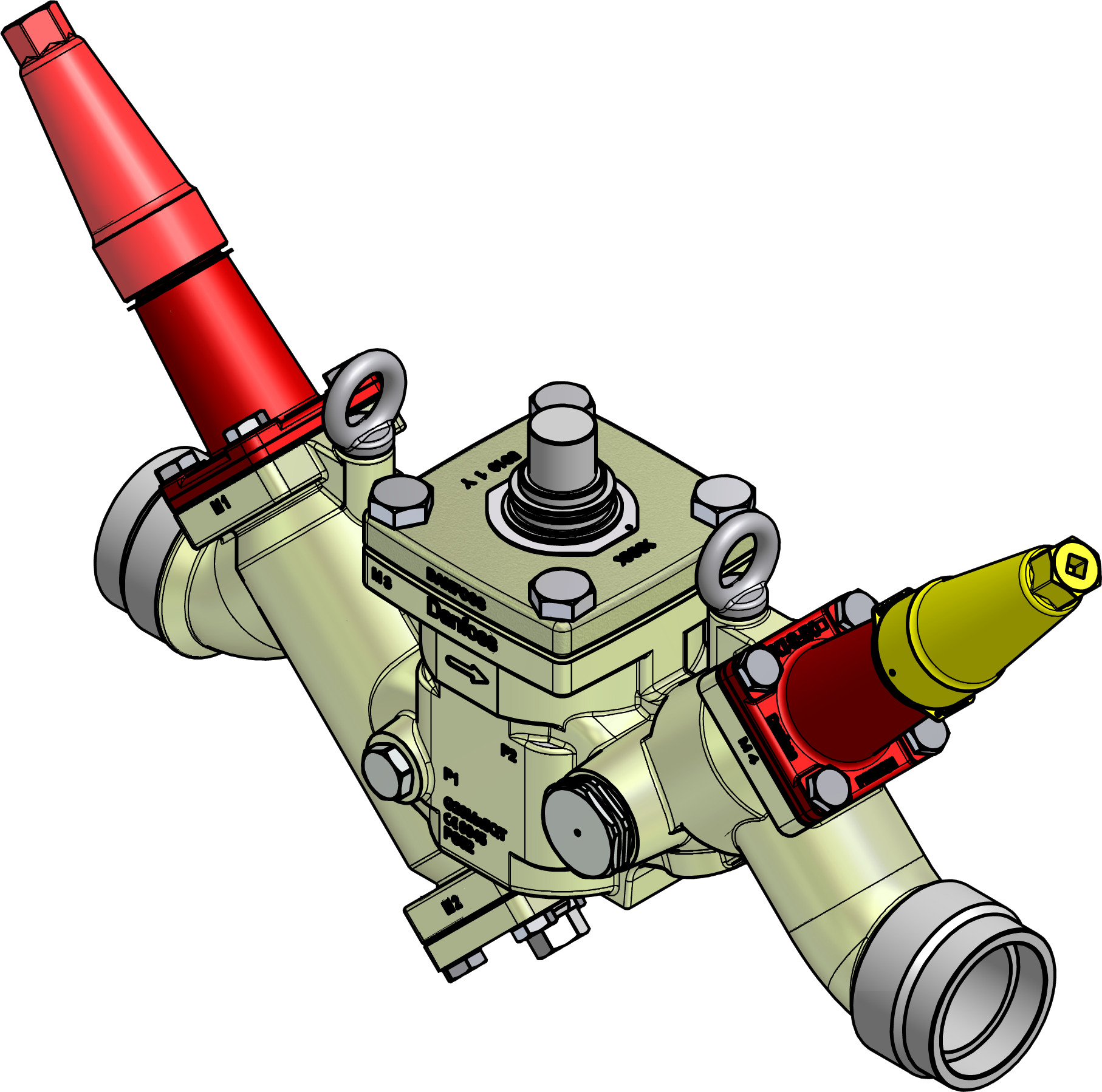 Danfoss Valve station, ICF 50-4-46MB, 50 mm