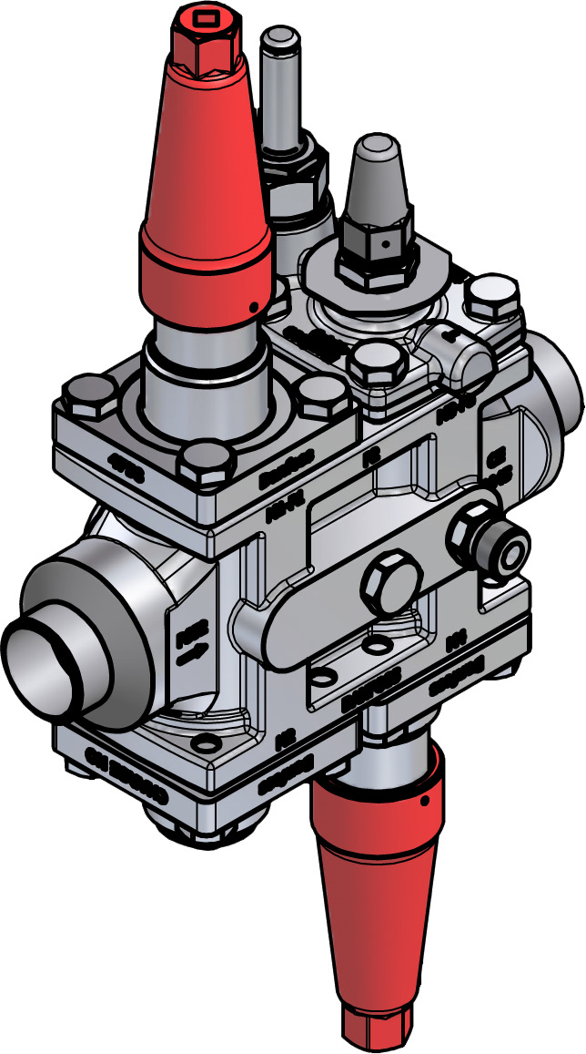 Danfoss Valve station, ICF SS 25-4-9, 25 mm