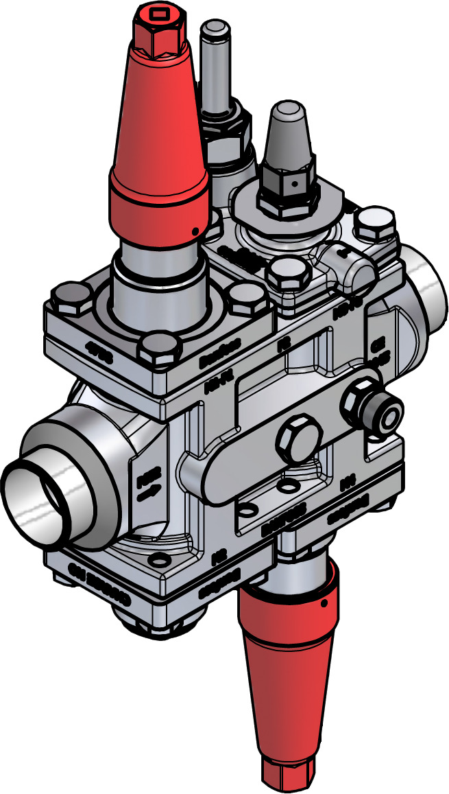 Danfoss Valve station, ICF SS 25-4-9, 40 mm