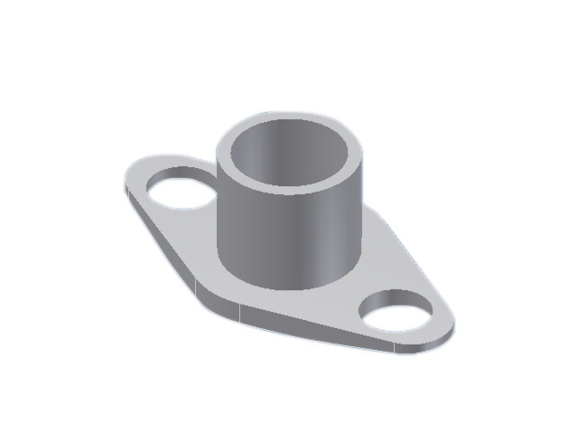 Danfoss Flange set, Flange, 22 mm, Soldering