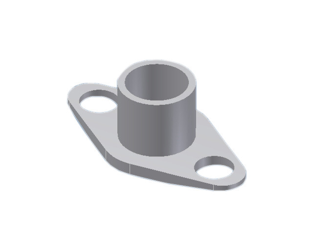 Danfoss Flange set, Flange, 22 mm, Soldering