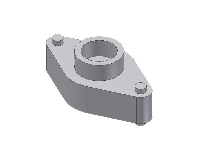 Danfoss Flange set, Flange, 22 mm, Soldering