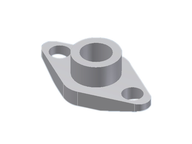 Danfoss Flange set, Flange, 22 mm, Soldering