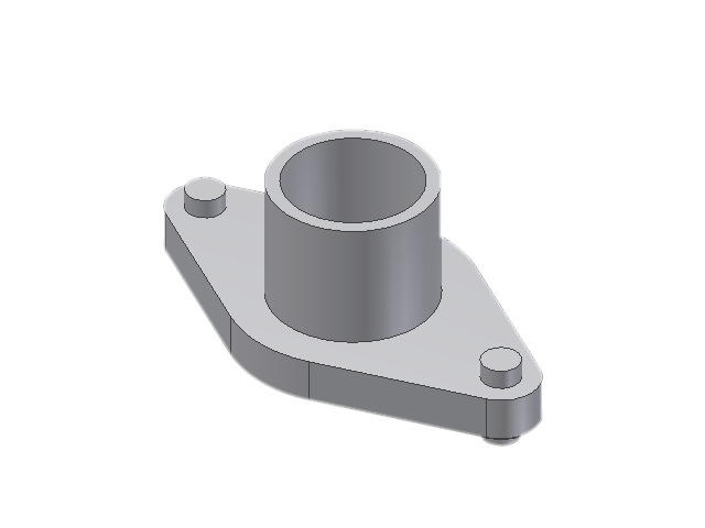 Danfoss Flange set, Flange, 28 mm, Soldering