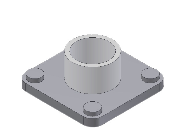 Danfoss Flange set, Flange, 35 mm, Soldering