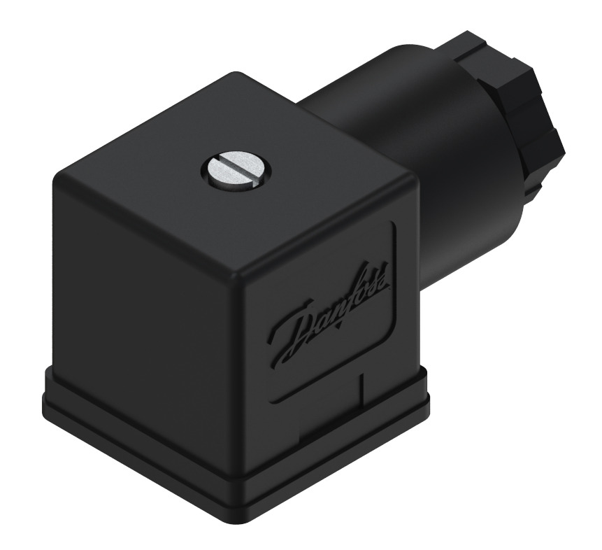 Danfoss Spare part, 042N Coil Type B; 018F Coil Type B; 018Z Coil Type B, Cable plug Cable plug, Cable plug