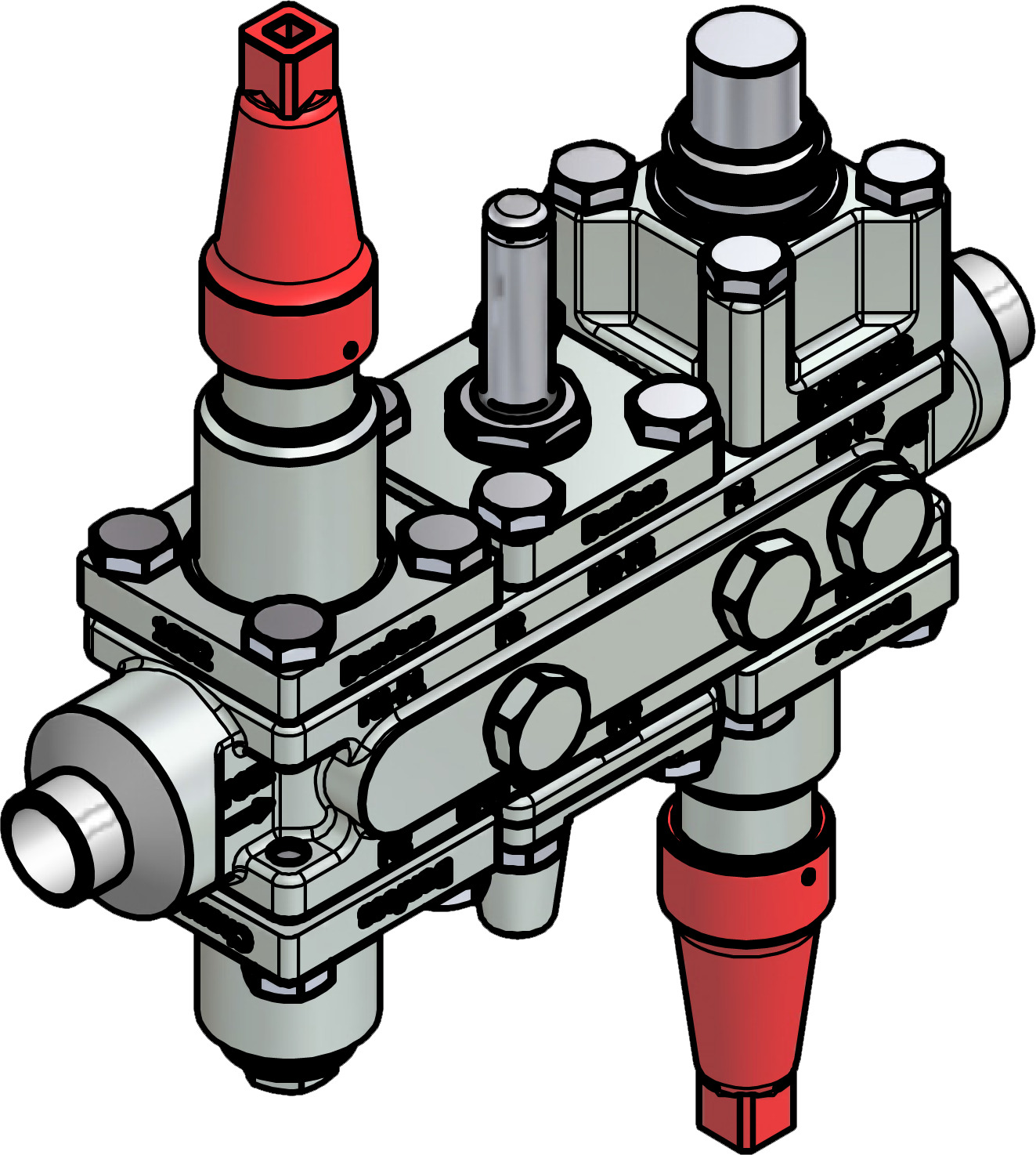 Danfoss Valve station, ICF 20-6-5MA33, 20 mm