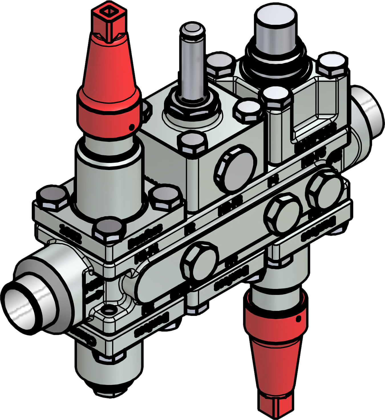 Danfoss Valve station, ICF 20-6-5HMB, 25 mm
