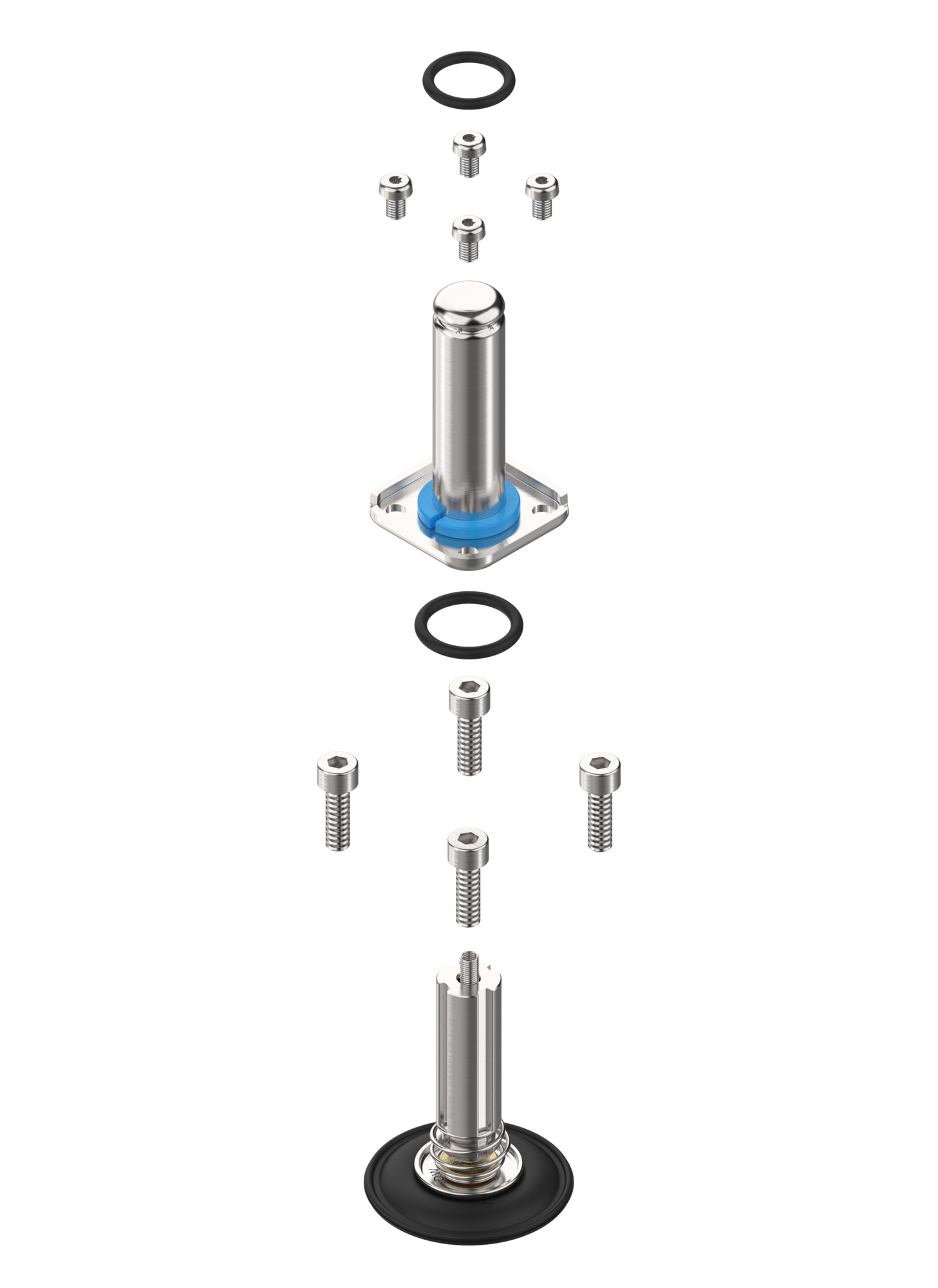 Danfoss Spare part, EV250BW 10/12BE NC, Diaphragm, actuator set Diaphragm, actuator set, Service kit