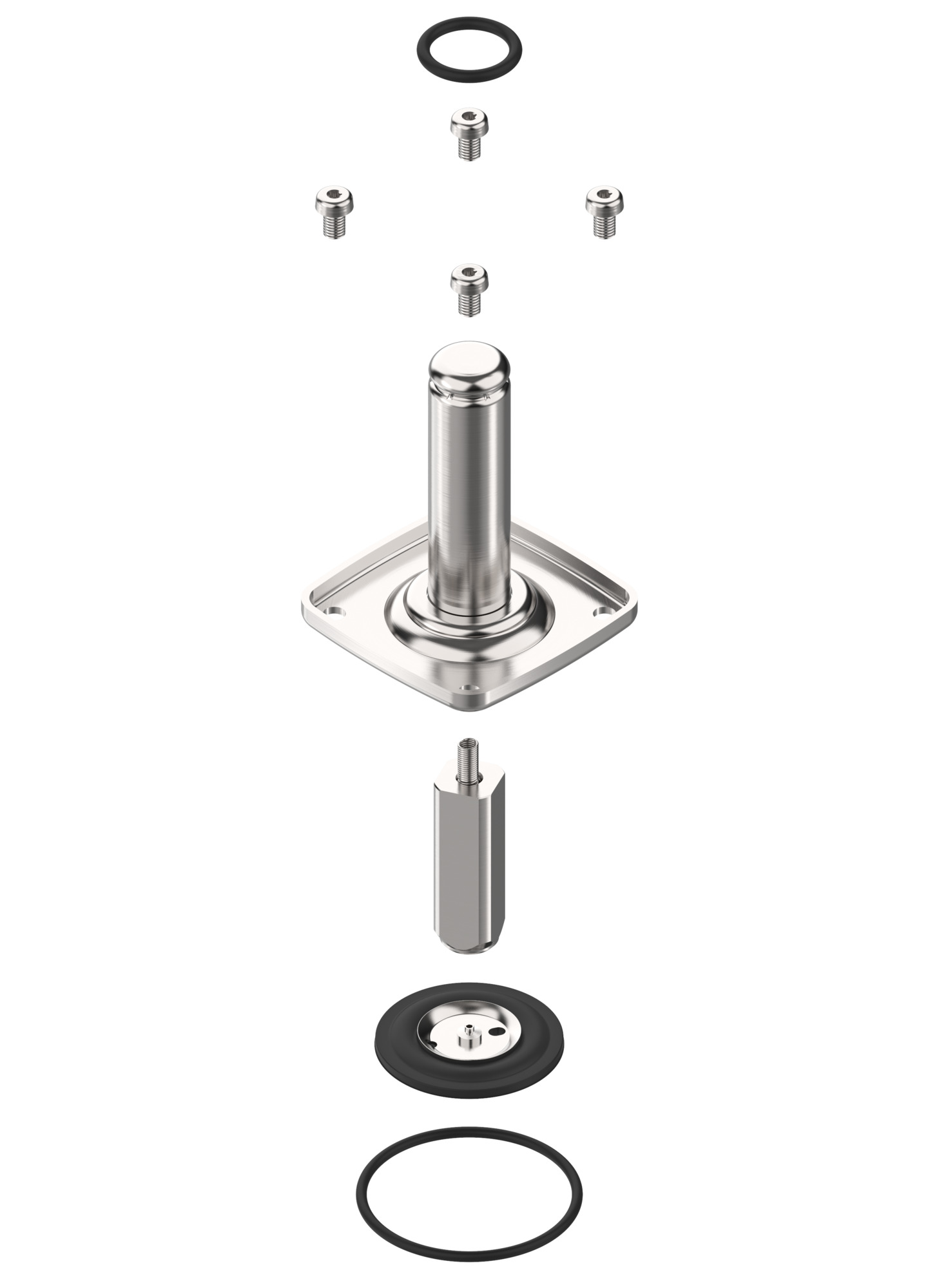 Danfoss Spare part, EV221BW 10/12BE NC, Diaphragm, actuator set Diaphragm, actuator set, Service kit