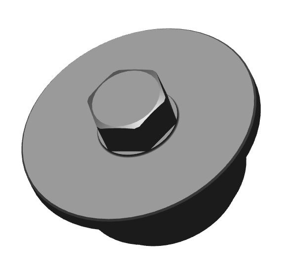 Danfoss Hot tap accessories, Top plug for HT JIP Ball valves