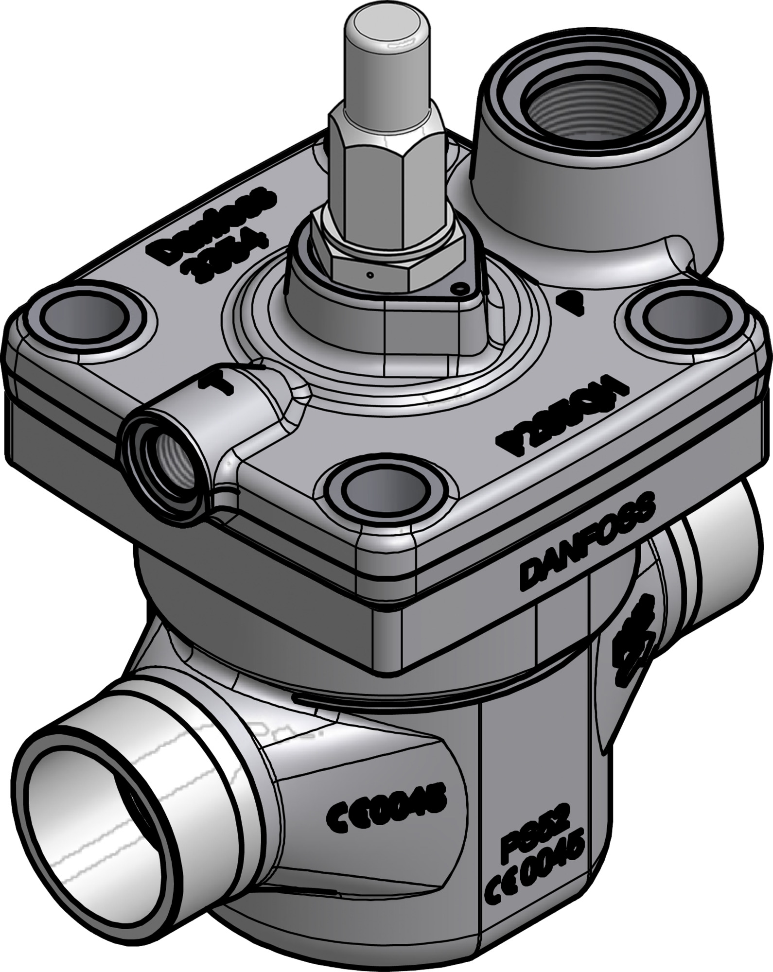 Danfoss Pilot operated servo valve