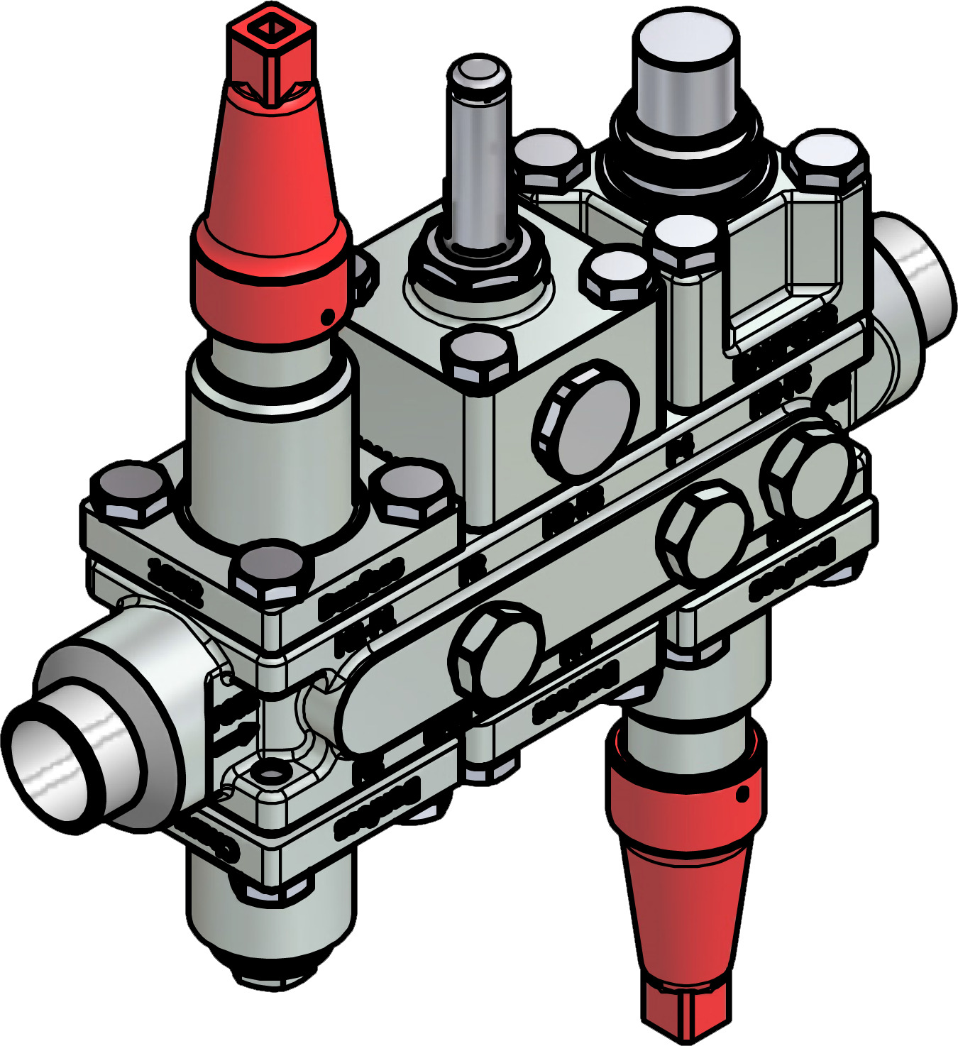 Danfoss Valve station, ICF 20-6-5HMC, 25 mm