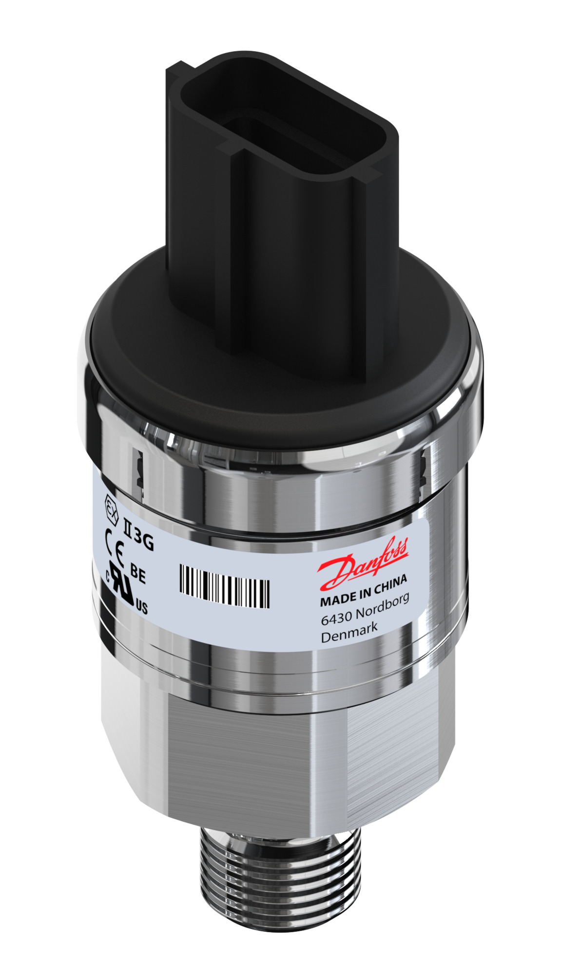 Danfoss Pressure transmitter, MBS 3050, 0 bar - 500 bar, 0 psi - 7250 psi MBS 3050-3716-G1GB04-2