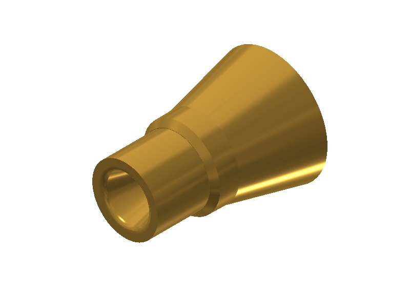 Danfoss Refrigerant distributor, RD 21, 2 pc, 1/2 in, 1/4 in, 5.00 mm RD21-H05-J02