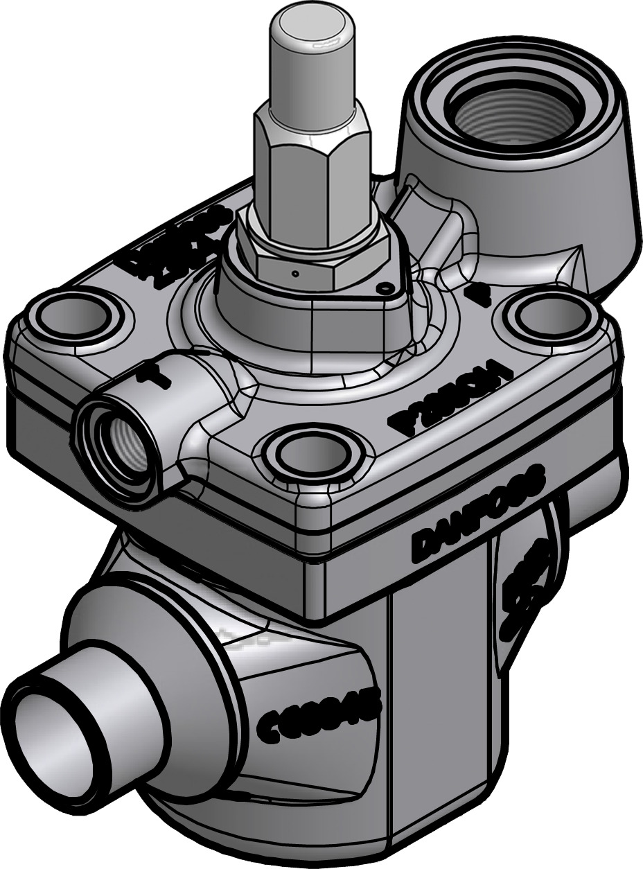Danfoss Pilot operated servo valve, ICS1 25-5, Soldering