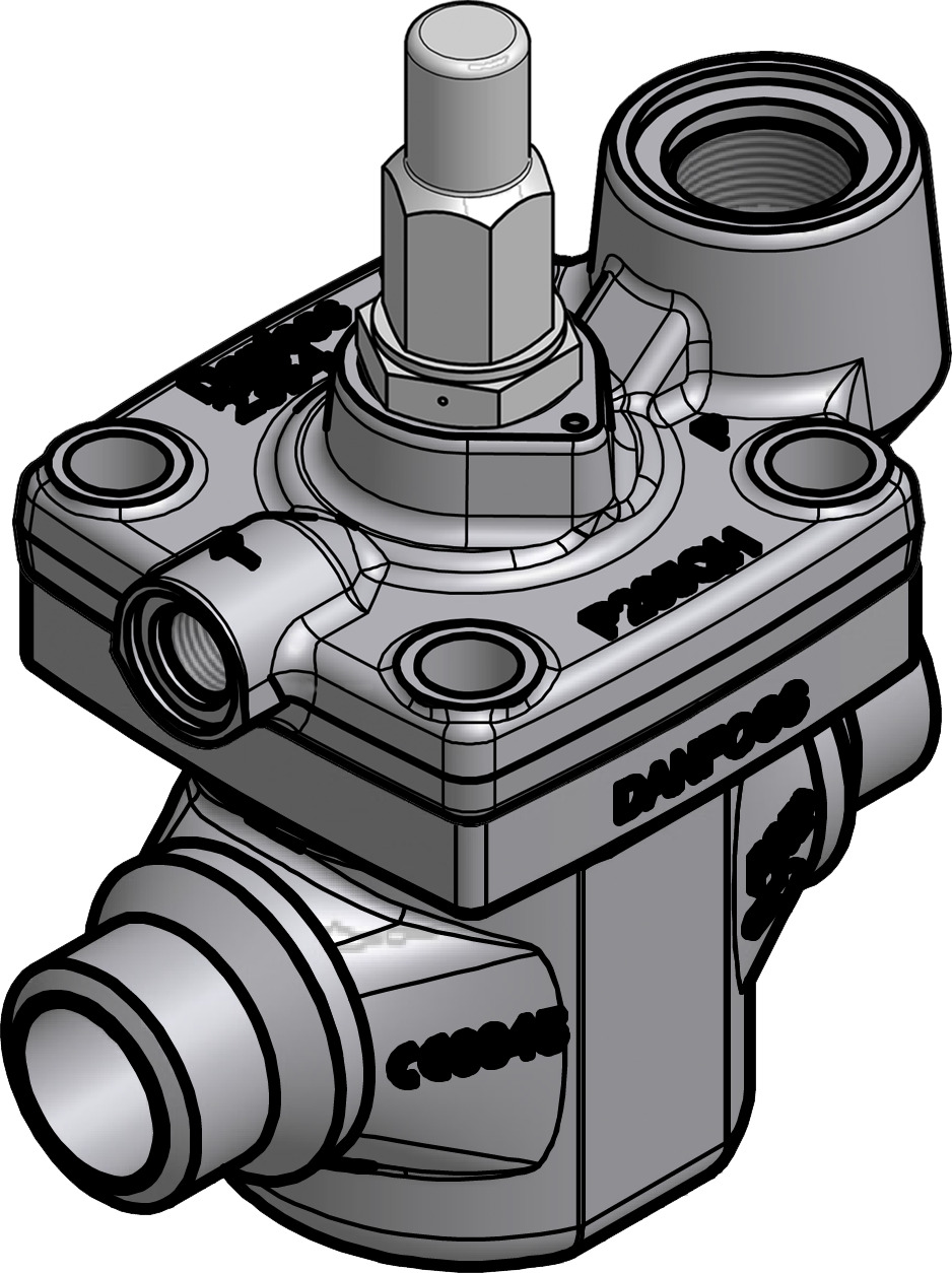 Danfoss Pilot operated servo valve