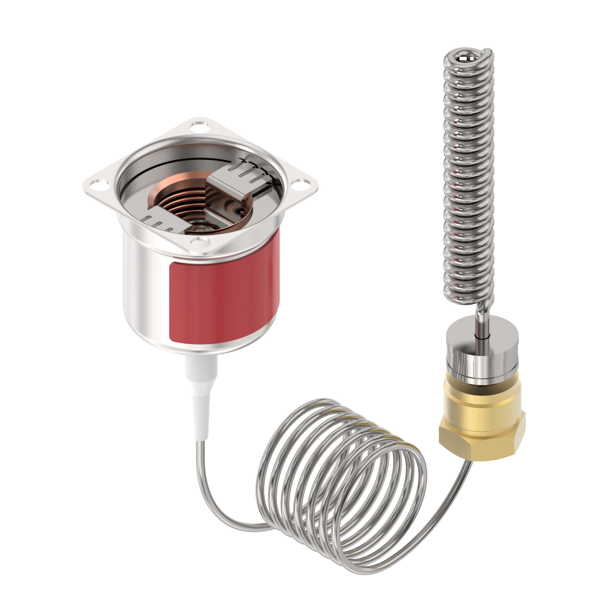 Danfoss AVTB, 20 °C - 65 °C, 87 mm, 2 m