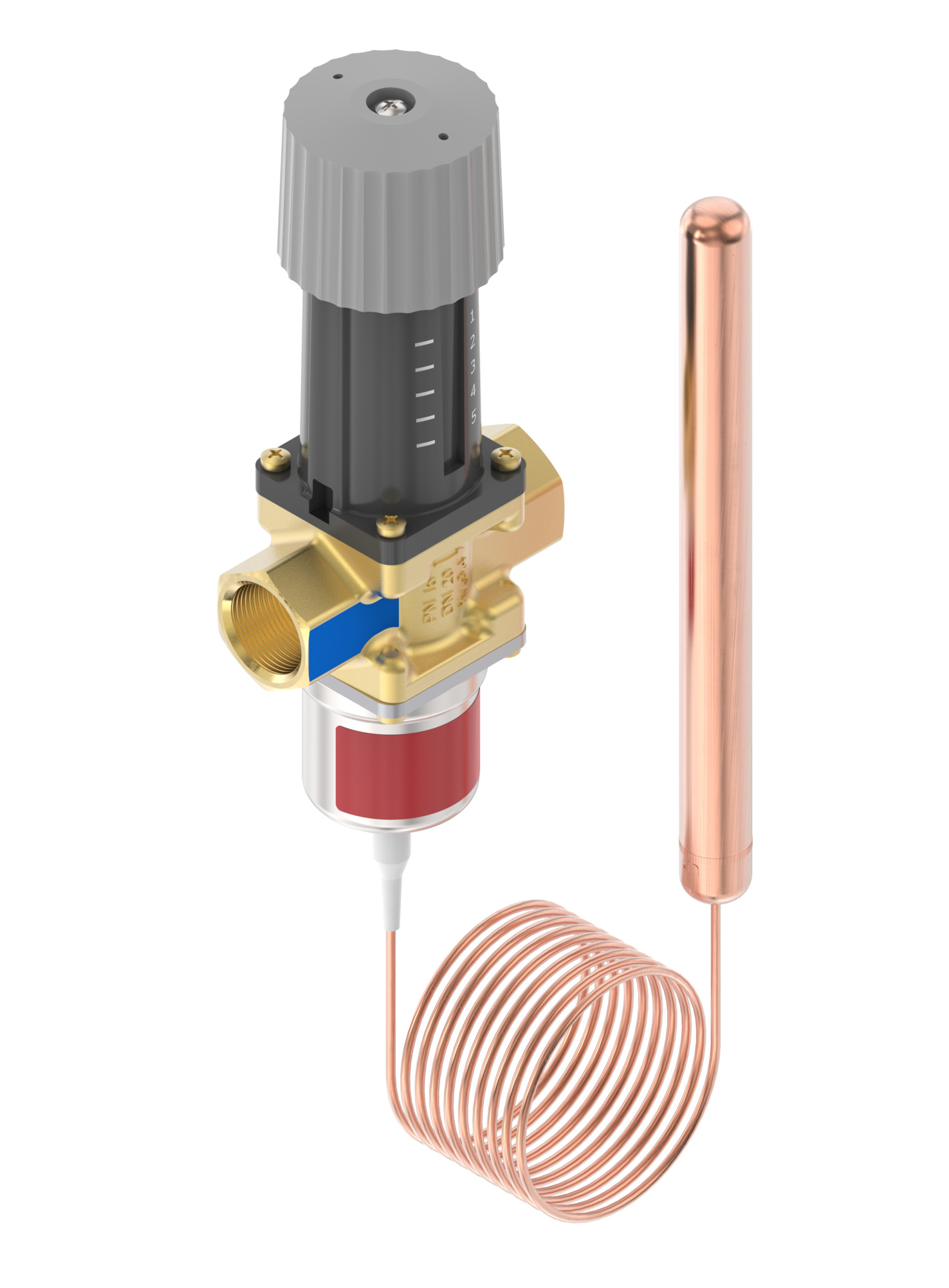 Danfoss Thermo. operated water valve, AVTA 20, G, 3/4