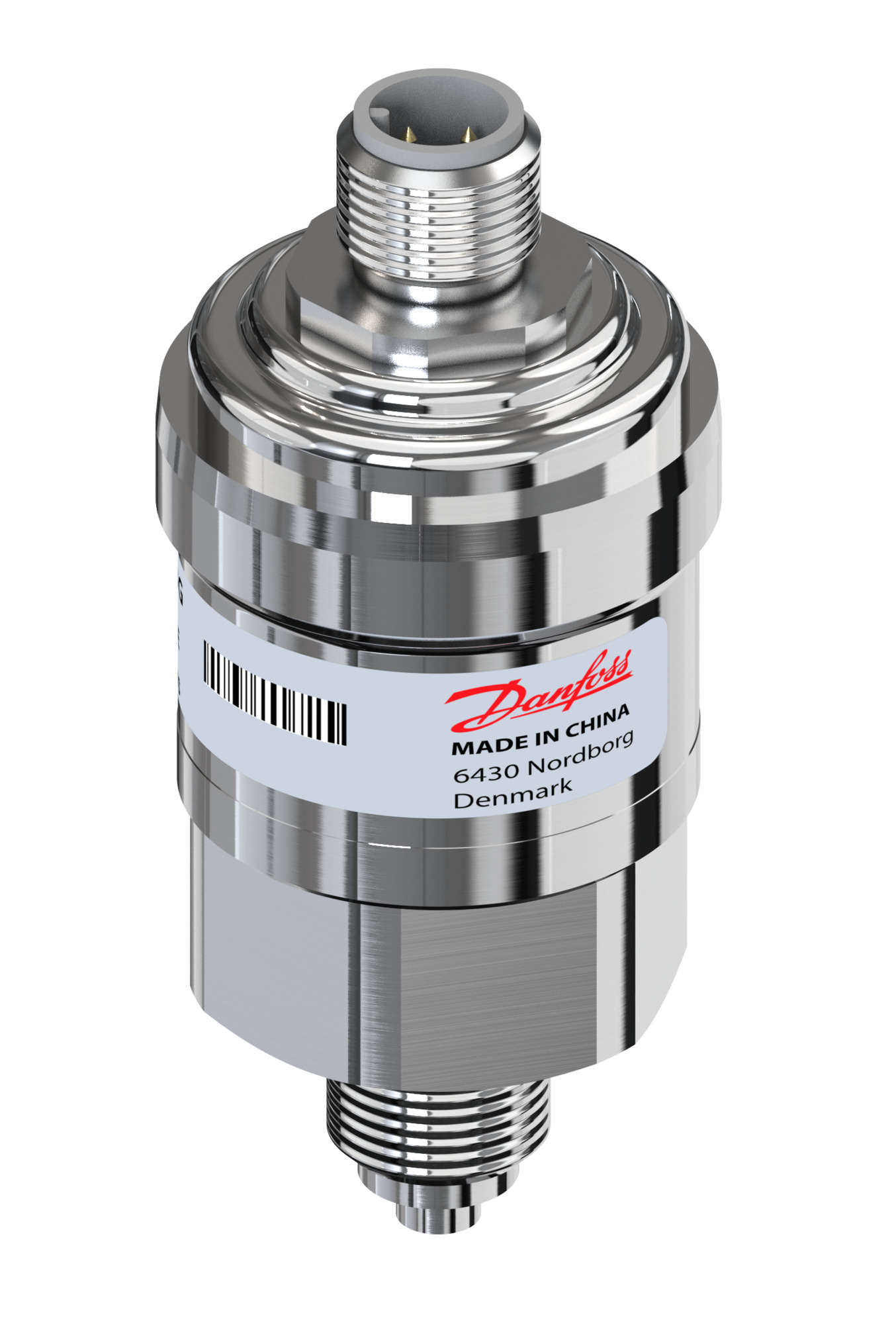 Danfoss Pressure transmitter, MBS 3000, 0 bar - 10 bar, 0 psi - 145 psi MBS 3000-2031-E3AB04-0