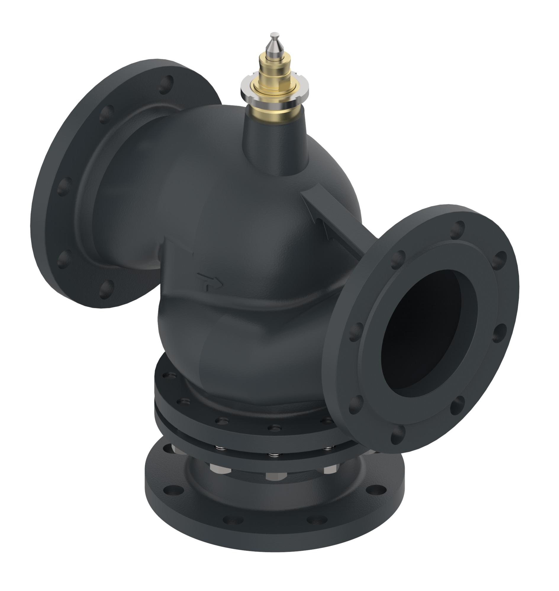 Danfoss VF 3 PN16 150/320 3-way seated flange