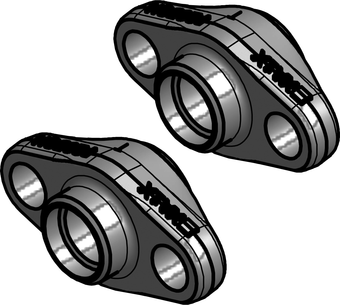 Danfoss Flange set, Flange, 15 mm, Butt weld