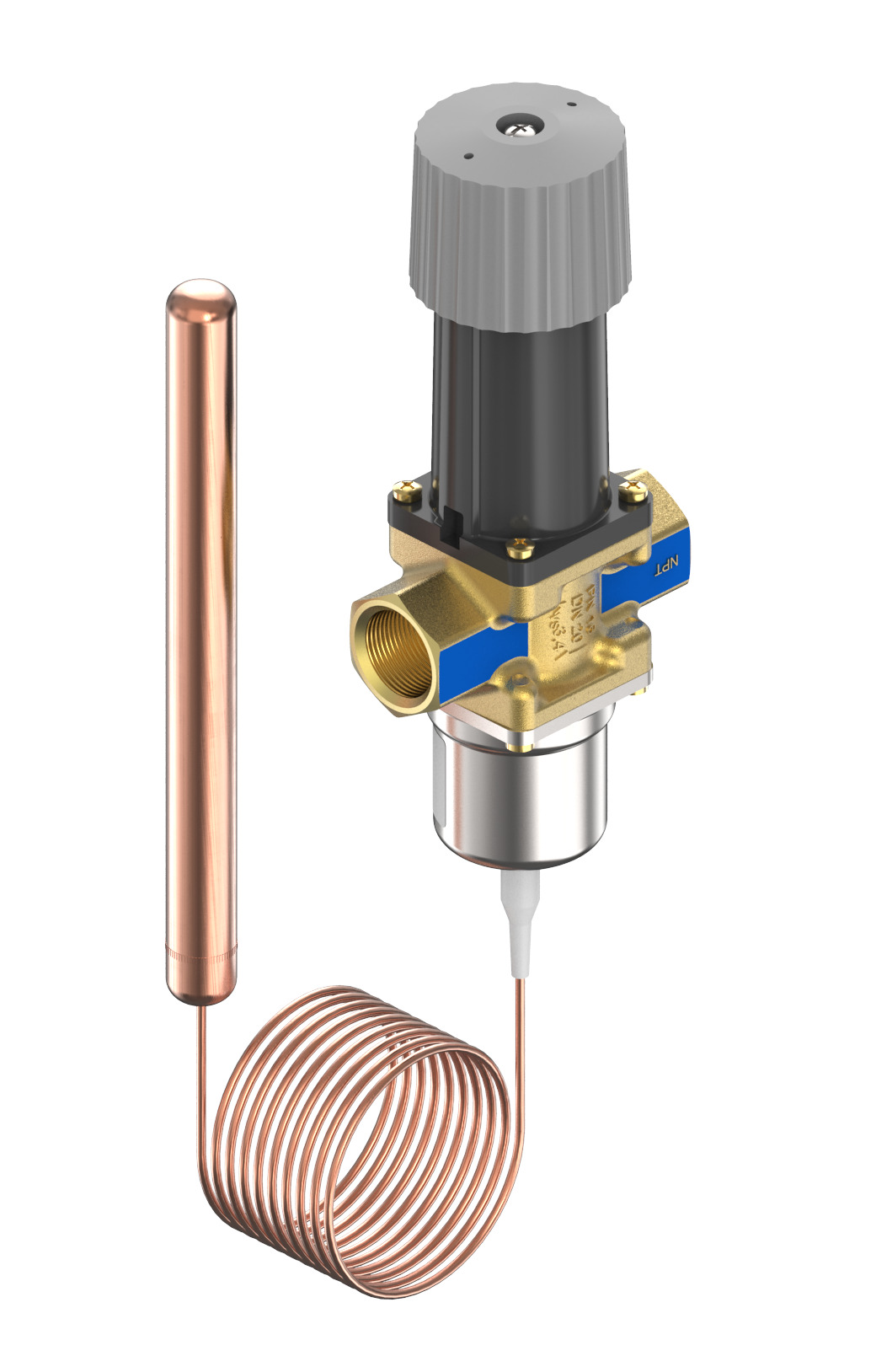 Danfoss AVTB, PN 16, DN 20, 3.4 m³/h, 0 °C - 30 °C, 2 m, Internal thread