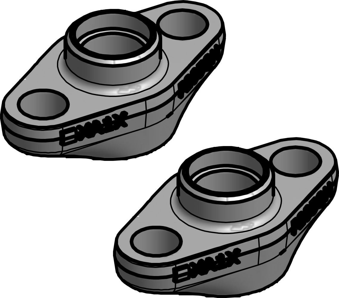 Danfoss Flange set, Flange, 10 mm, Butt weld