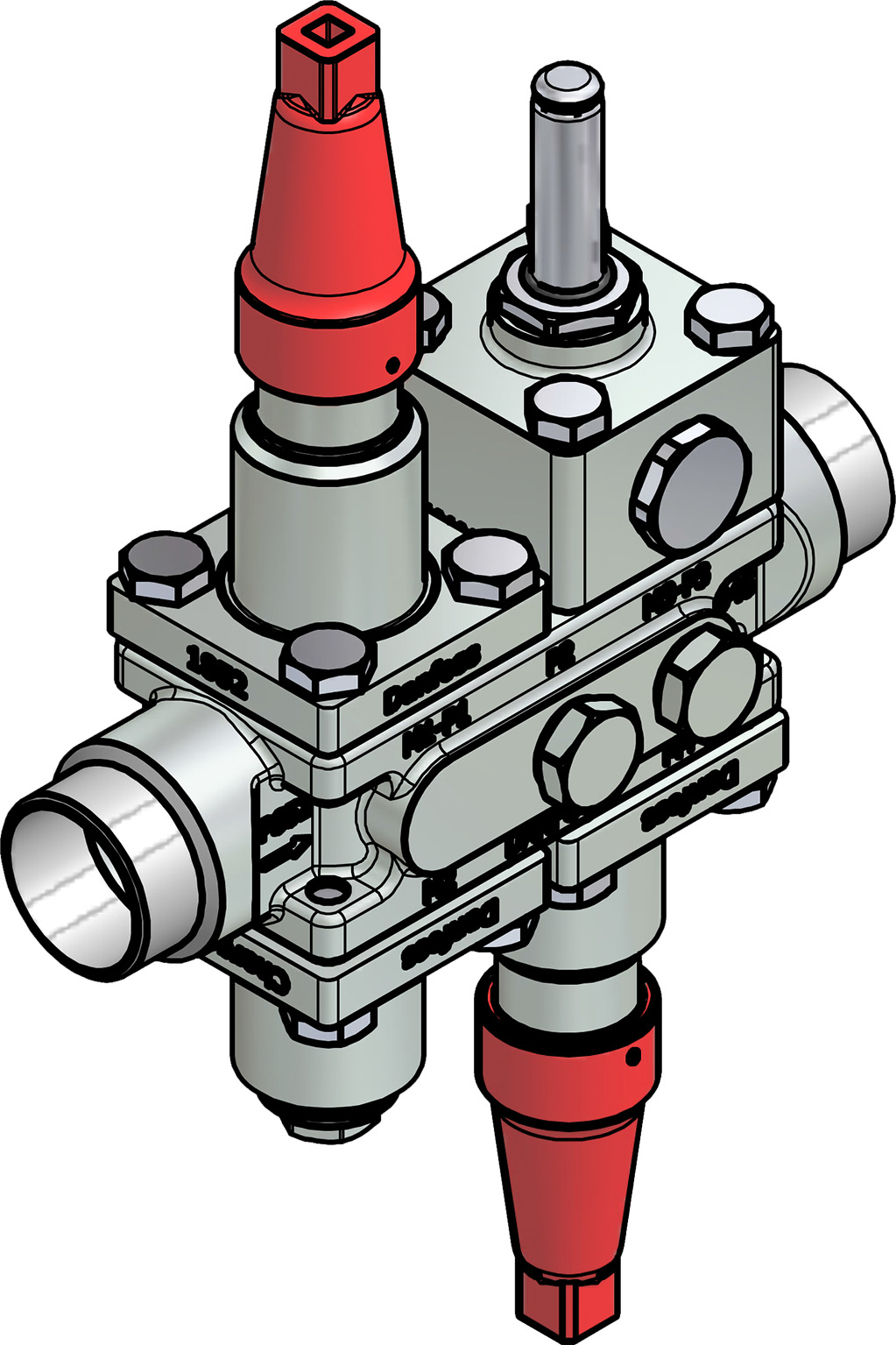Danfoss Valve station, ICF 20-4-9H, 32 mm